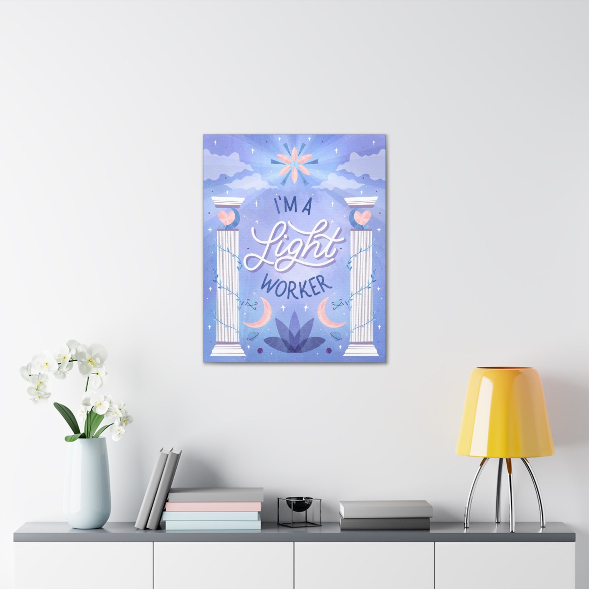 I&#39;m a Light Worker Canvas Gallery Wraps