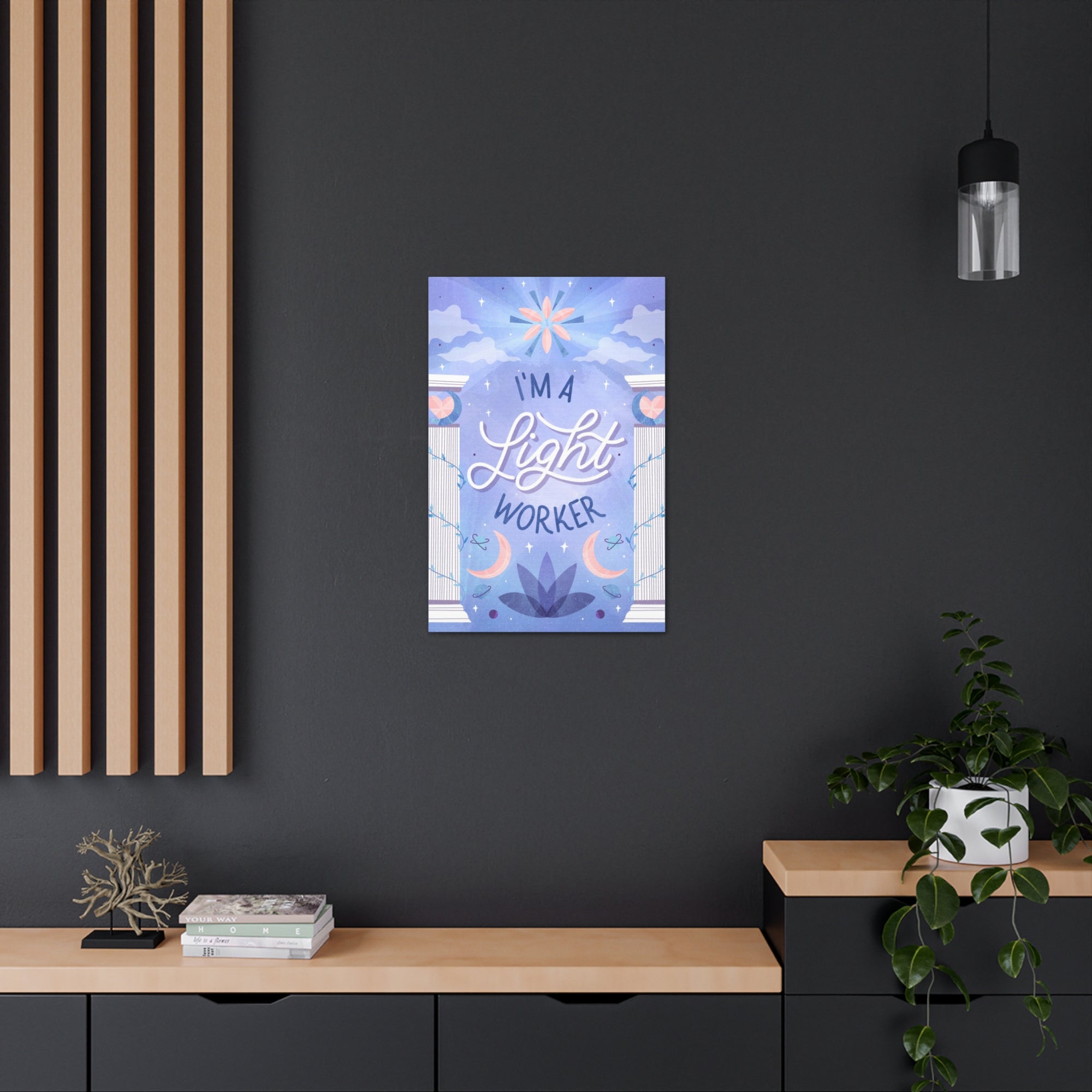 I&#39;m a Light Worker Canvas Gallery Wraps