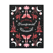All May Be Transformed & Renewed Canvas Gallery Wraps