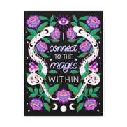 I Connect to the Magic Within Canvas Gallery Wraps