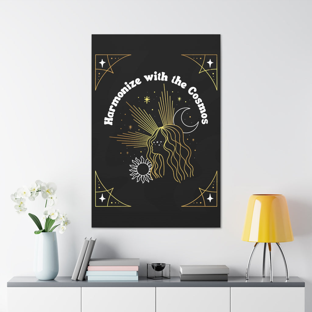 Harmonize With the Cosmos Canvas Gallery Wraps
