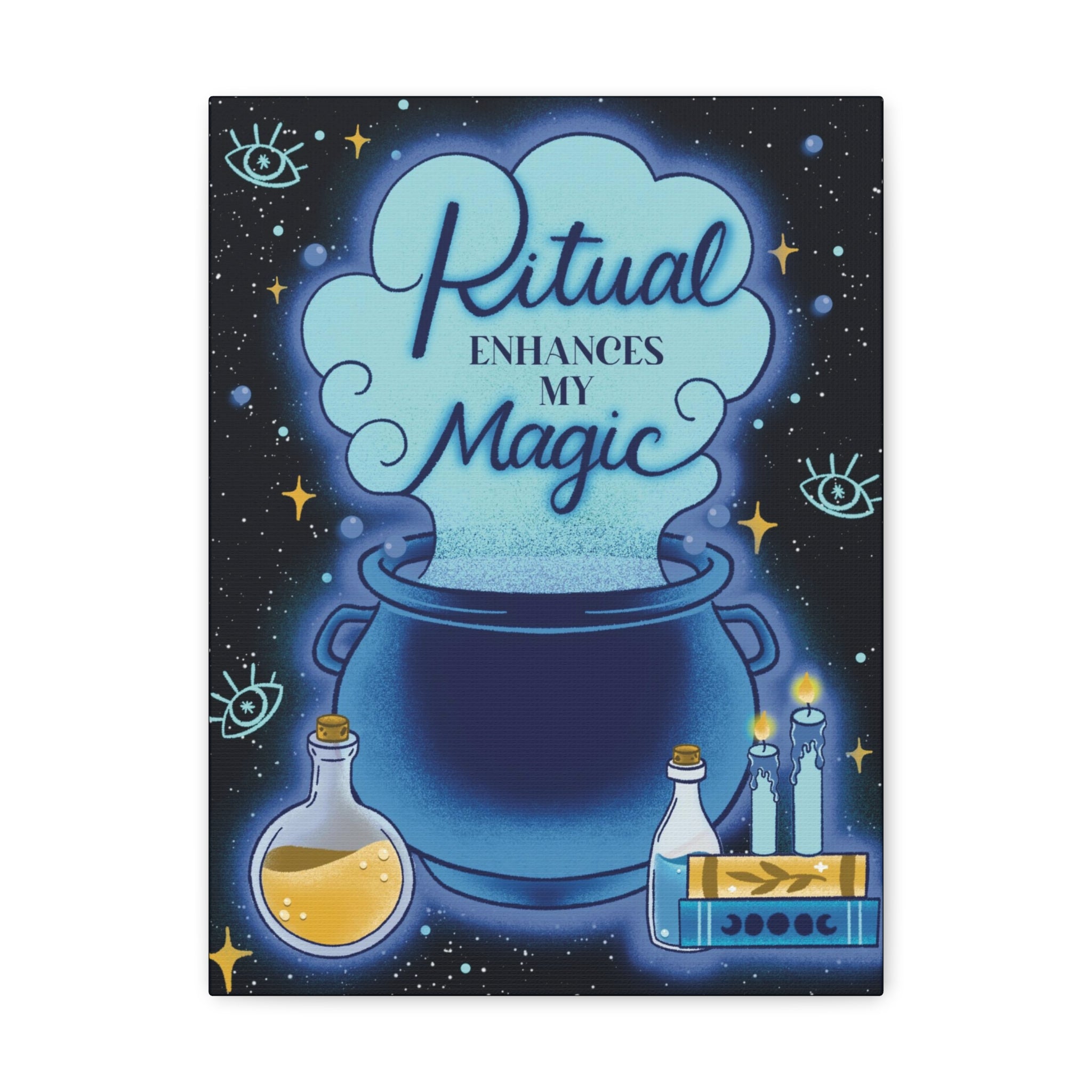 Ritual Enhances My Magic Canvas Gallery Wraps