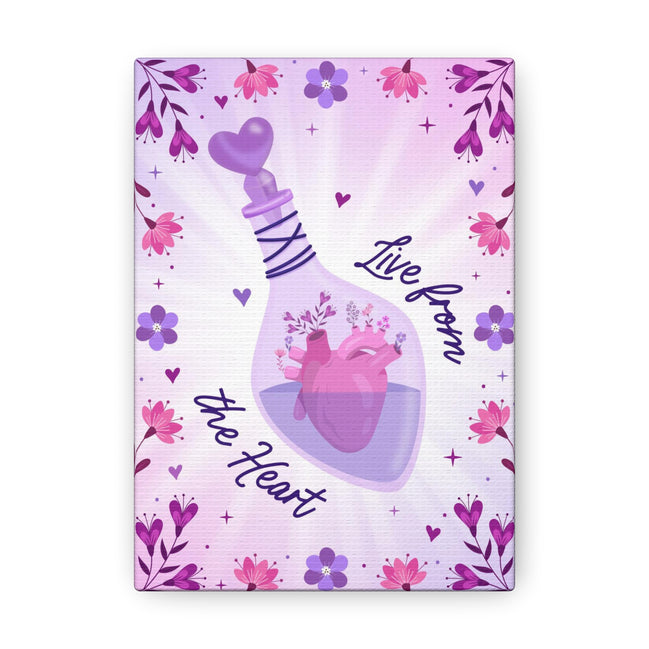 Live From the Heart Canvas Gallery Wraps