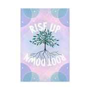 Rise Up Root Down Tree Canvas Gallery Wraps