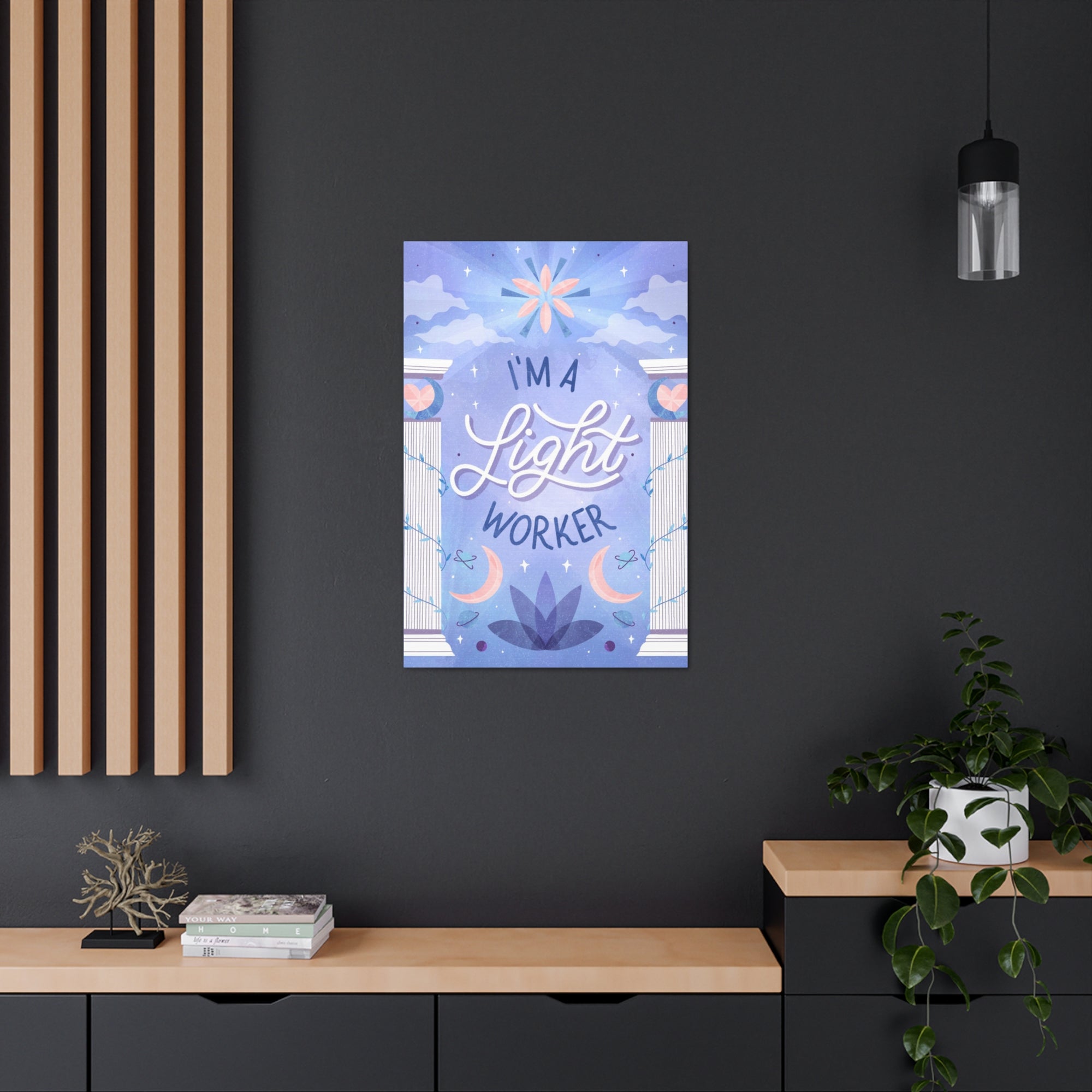I&#39;m a Light Worker Canvas Gallery Wraps