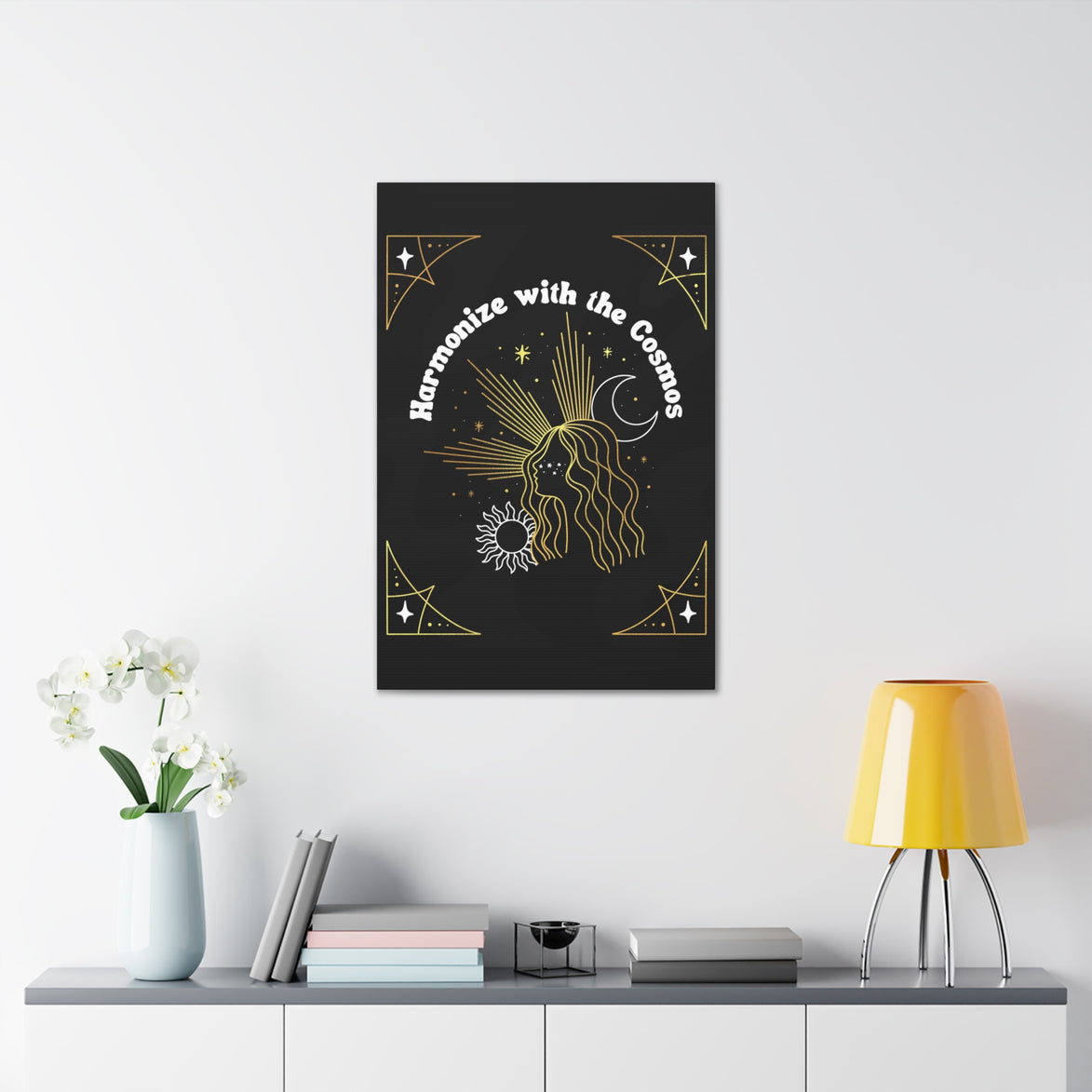 Harmonize With the Cosmos Canvas Gallery Wraps