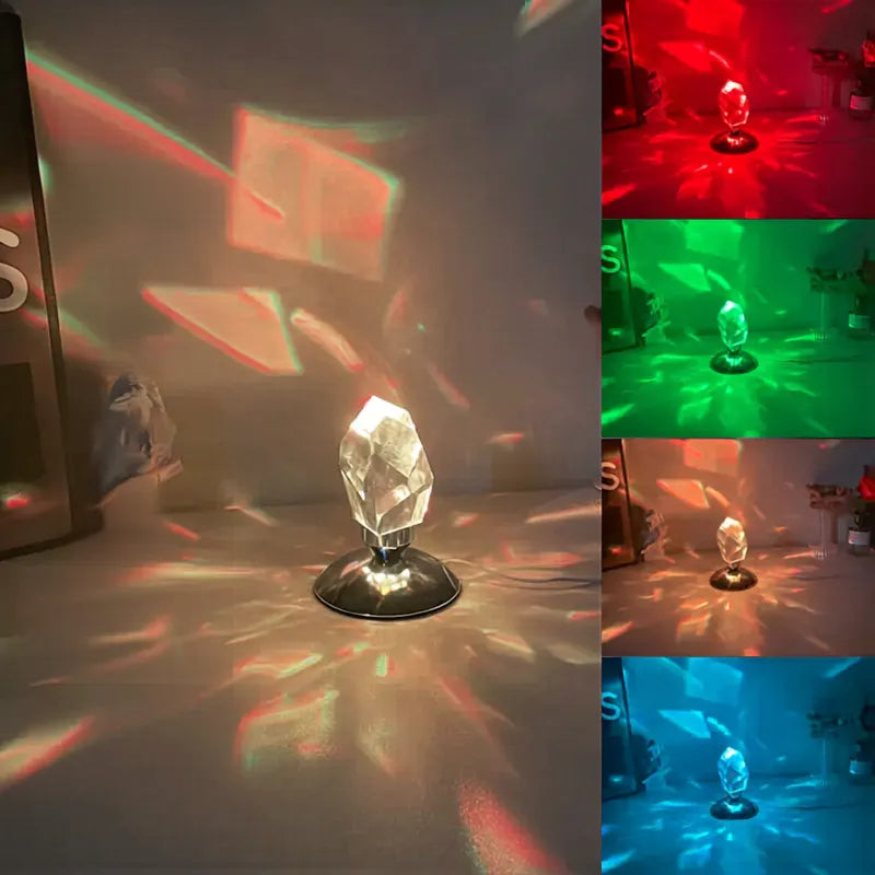 Sparkling Crystal Night Light