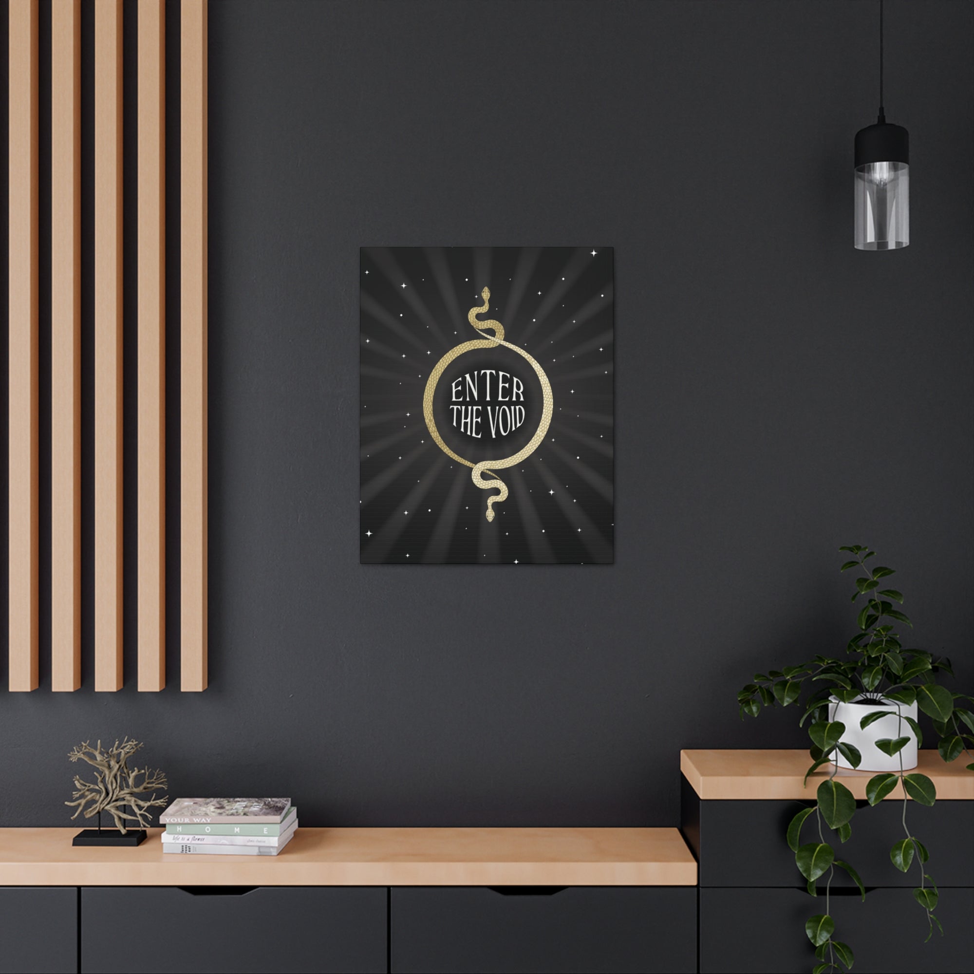 Enter The Void Canvas Gallery Wraps