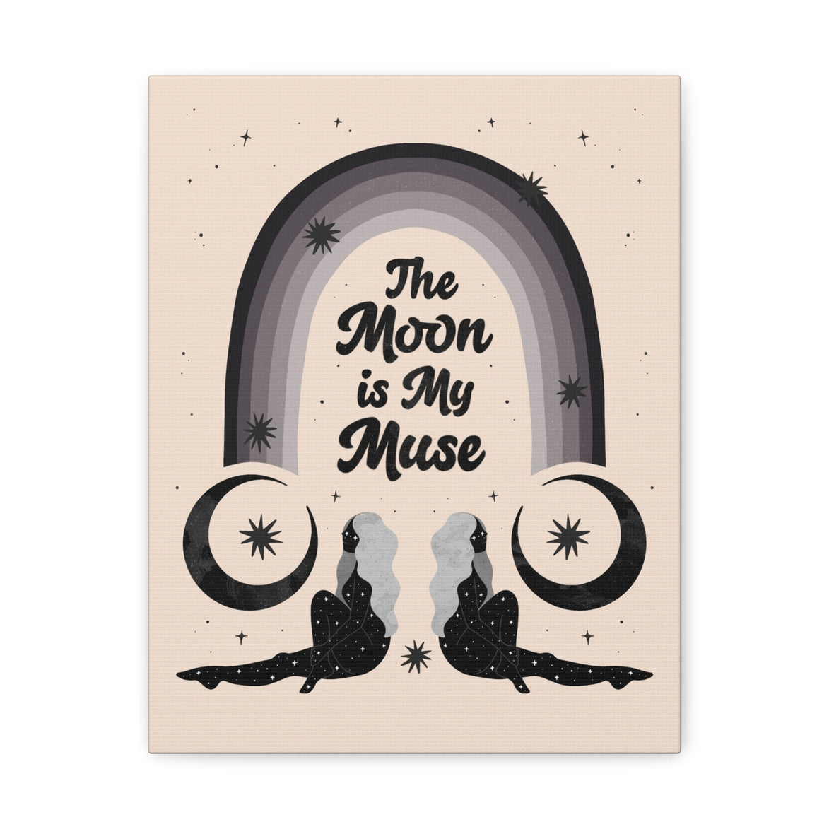 The Moon is My Muse Canvas Gallery Wraps