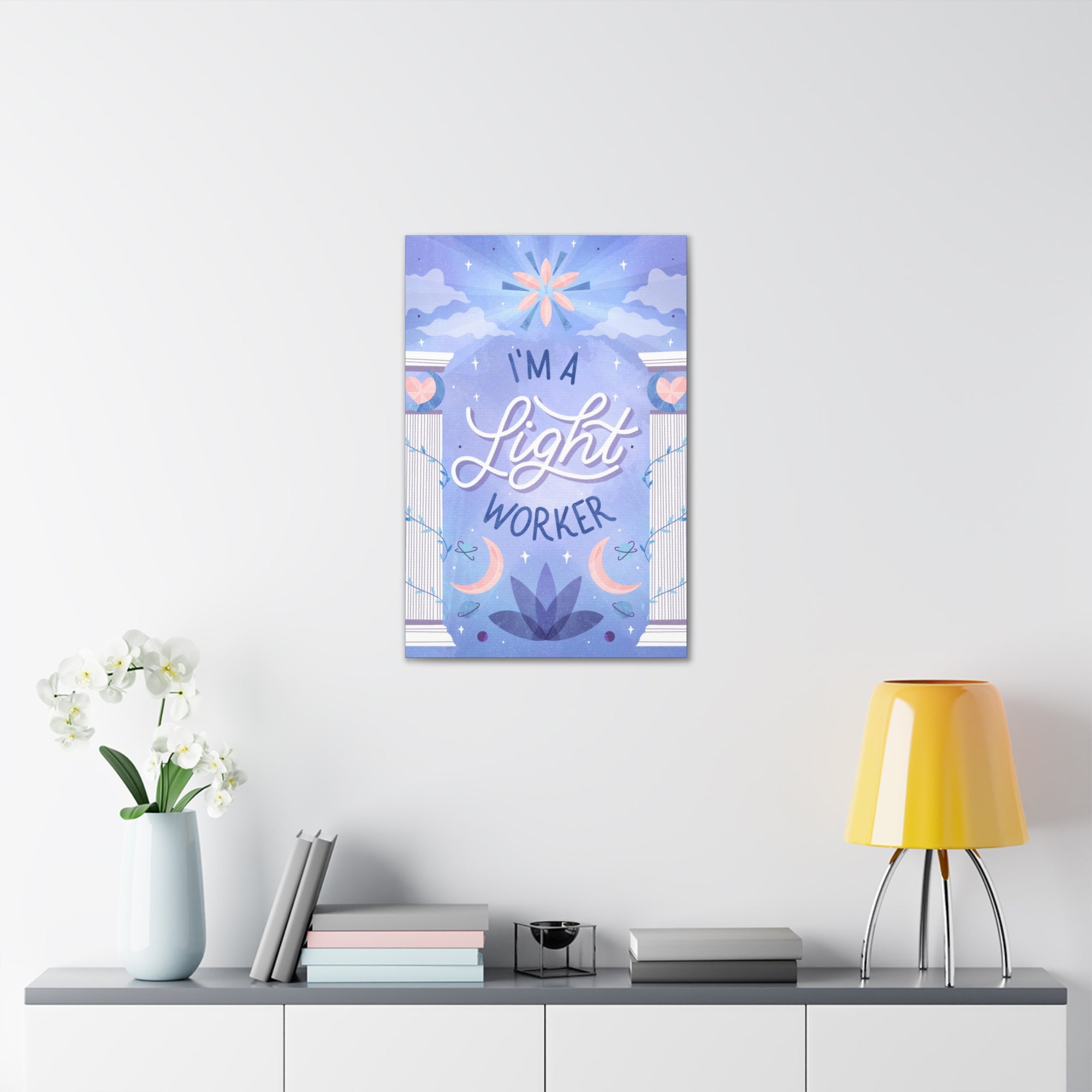 I&#39;m a Light Worker Canvas Gallery Wraps