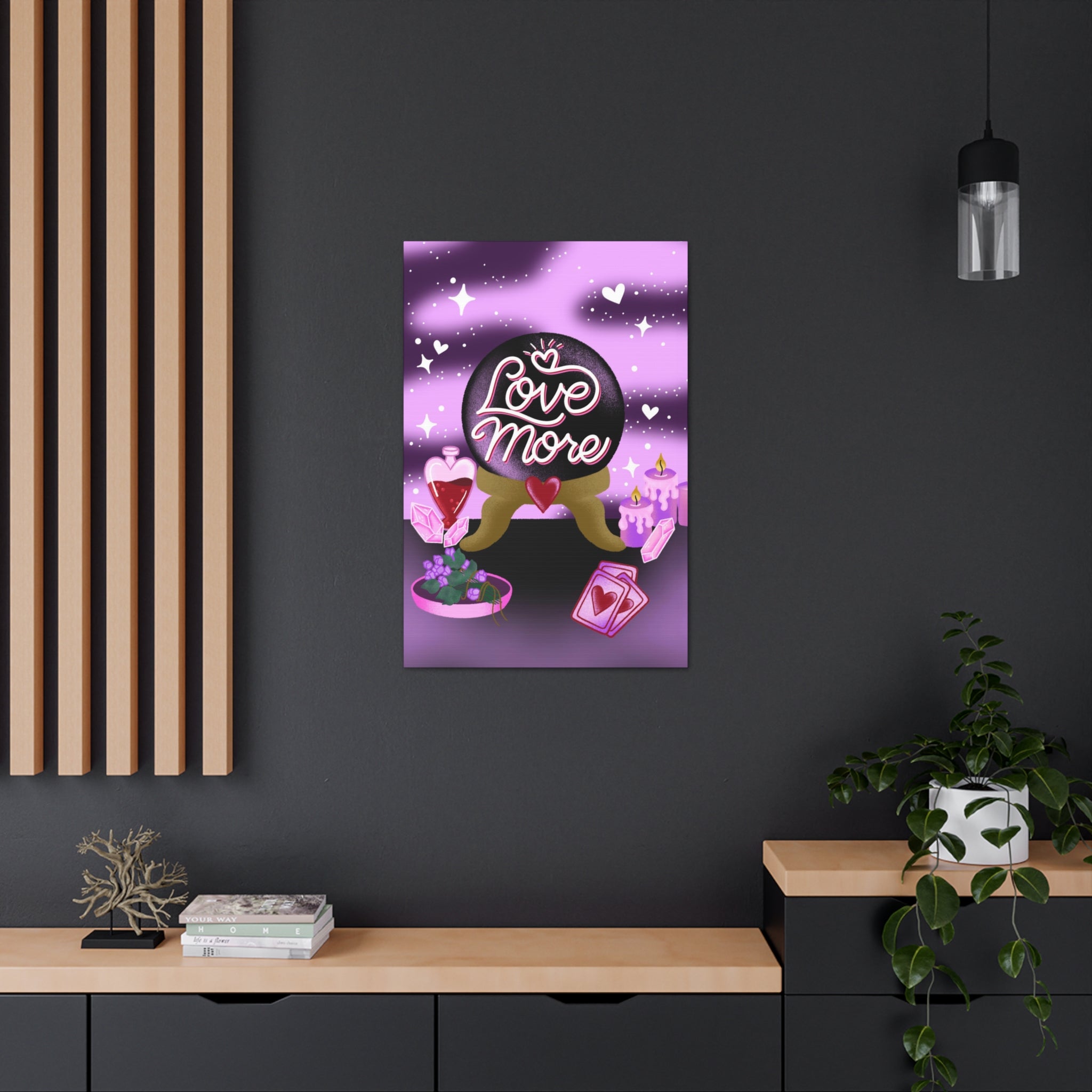 Love More Canvas Gallery Wraps