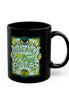 Abundance Flows to Me Black Mug