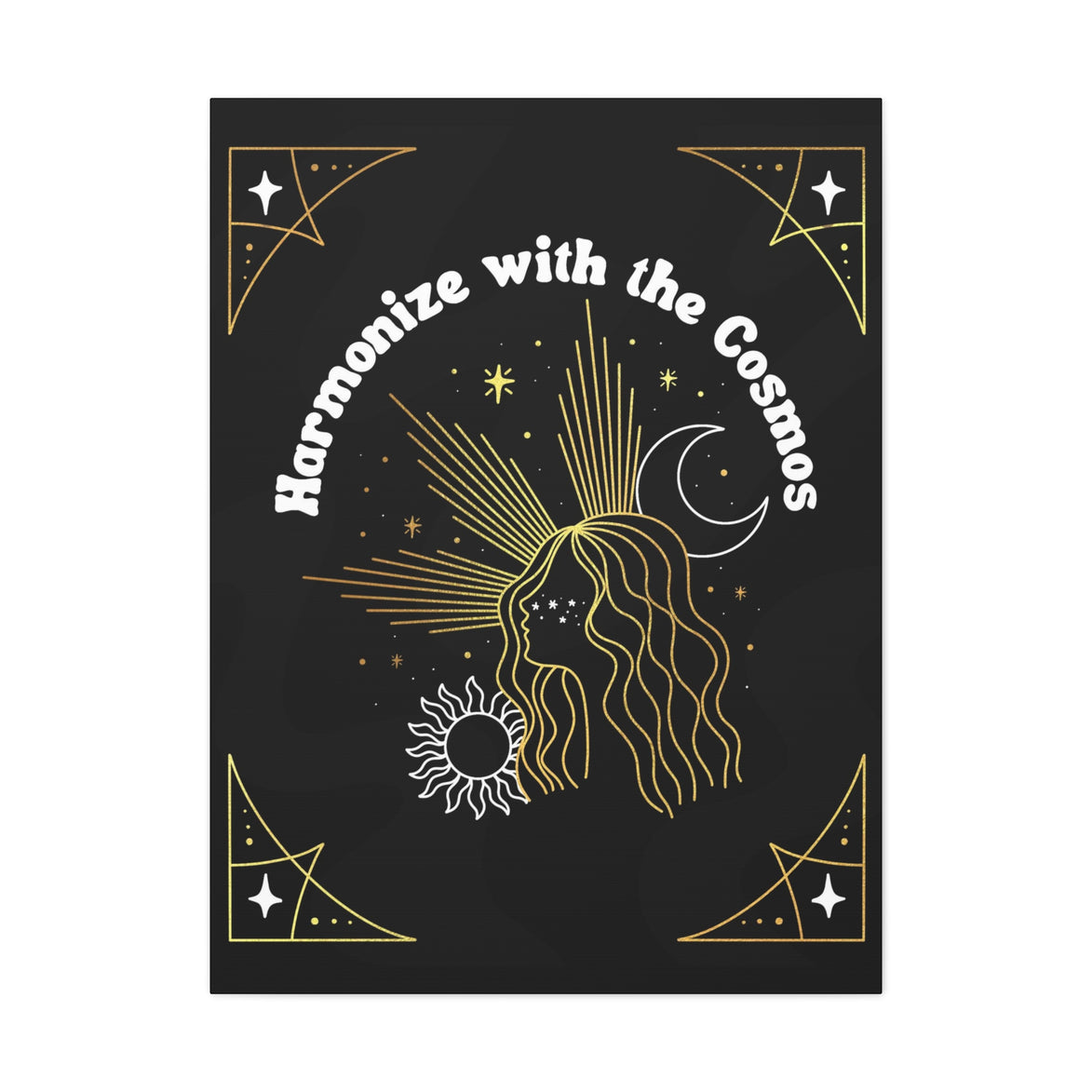 Harmonize With the Cosmos Canvas Gallery Wraps