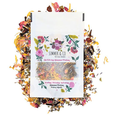 Be Divine Simmer Potion by Simmer & Co. available at Goddess Provisions.