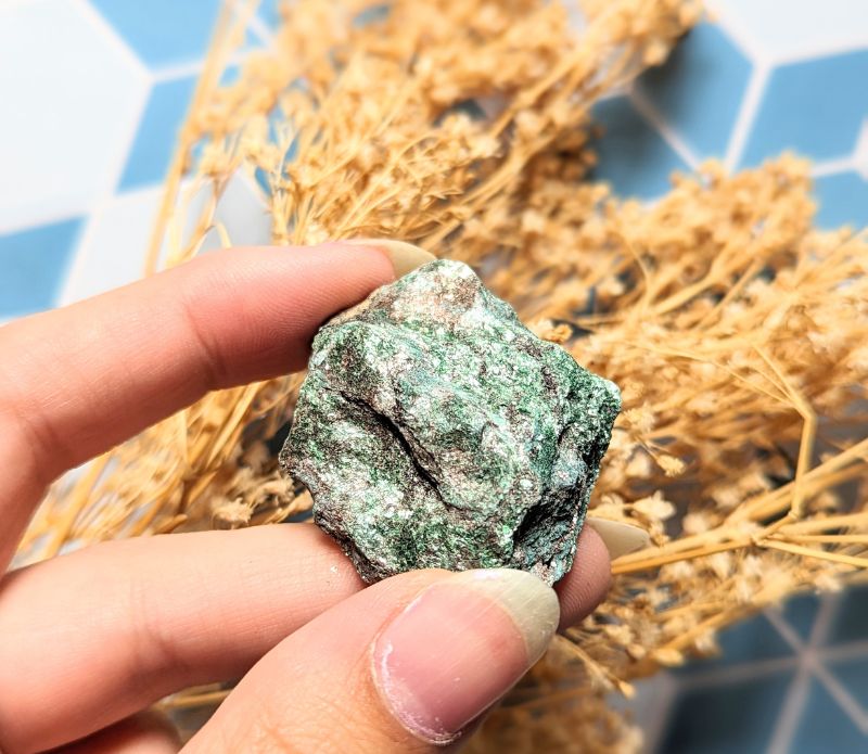 Raw Fuchsite available Goddess Provisions