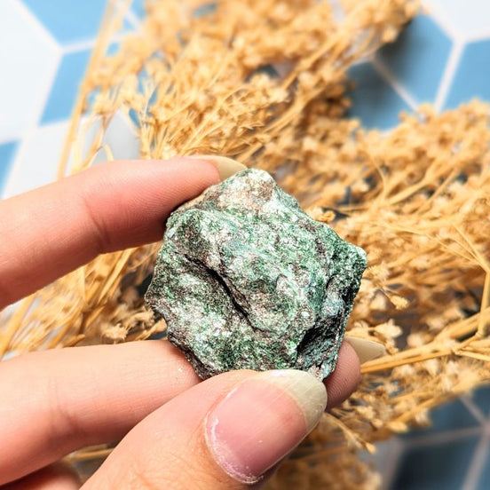 Raw Fuchsite available Goddess Provisions