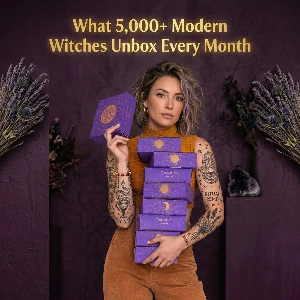 Mindful reset and recovery box - 5000plus witches unbox each month