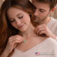 Turquoise Horseshoe Charm – Lucky Protection Jewelry