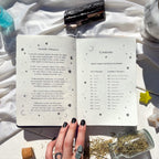 Attract Abundance 2025 bundle pack - Black Lunar Planner - Moon Planner