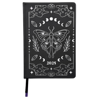 2025 Moon planner Lunar Planner 2025 Cosmic Date and Zodiac signs without background