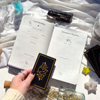 2025 Moon planner Lunar Planner abundance planning and card Reading page