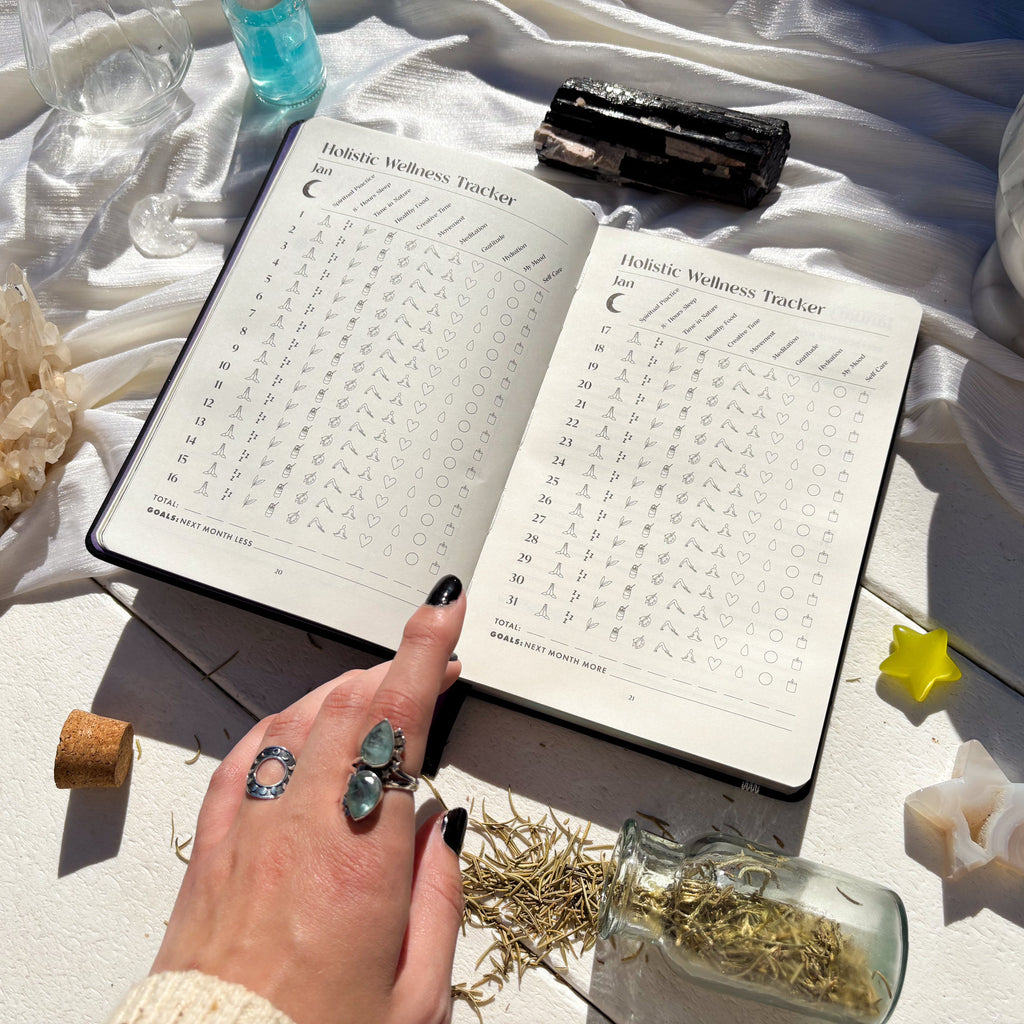 2025 Moon planner Lunar Planner on Holistic Wellness tracker