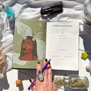 2025 Moon planner Lunar Planner on Monthly Manifestation page