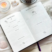 Open 2026 planner displaying structured planning pages with space for goals, notes, and reflections.