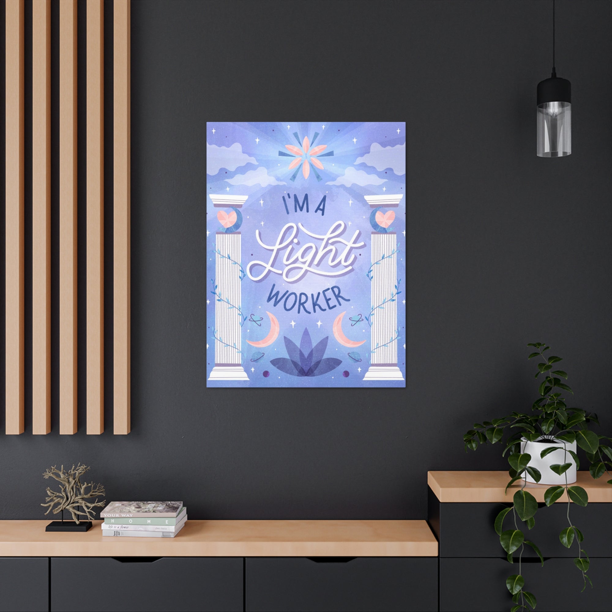 I&#39;m a Light Worker Canvas Gallery Wraps
