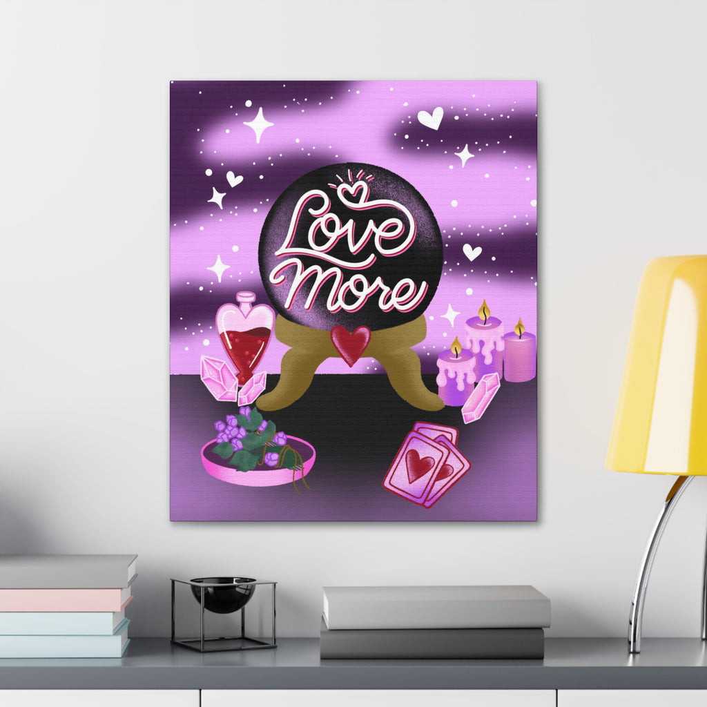 Love More Canvas Gallery Wraps