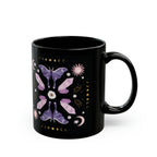 Purple Crystal Moth Mug
