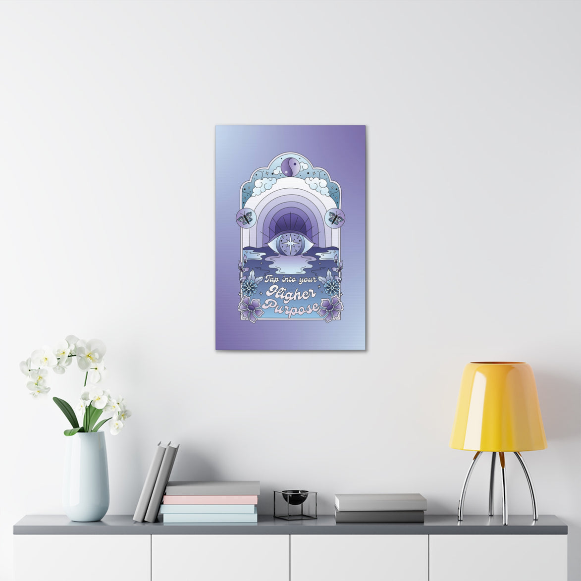 Tap Into Your Higher Purpose Canvas Gallery Wraps