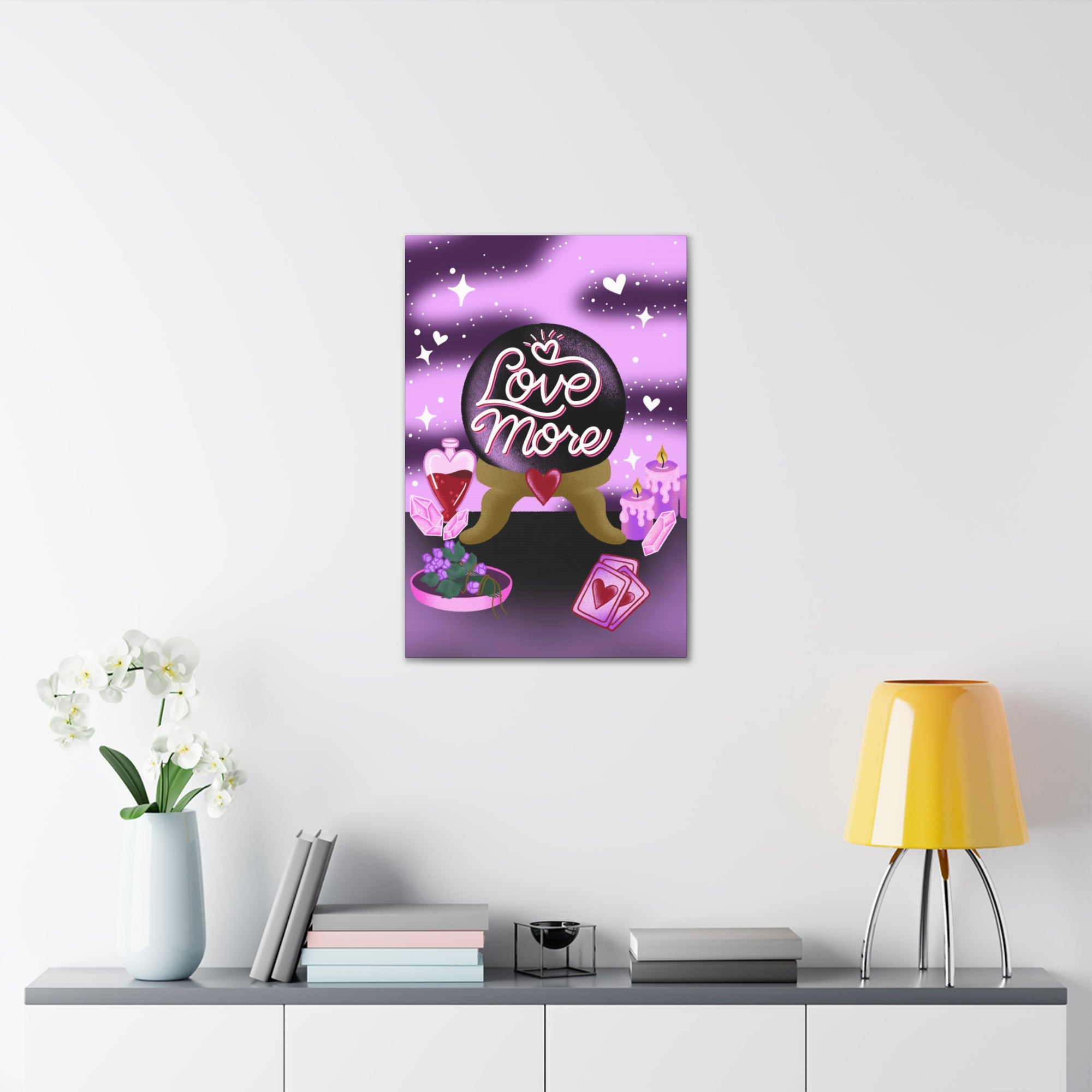 Love More Canvas Gallery Wraps