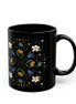 Blue Floral Mug