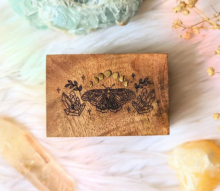 Fairy Fortune Mango Wood Box, spiritual box, photo 5