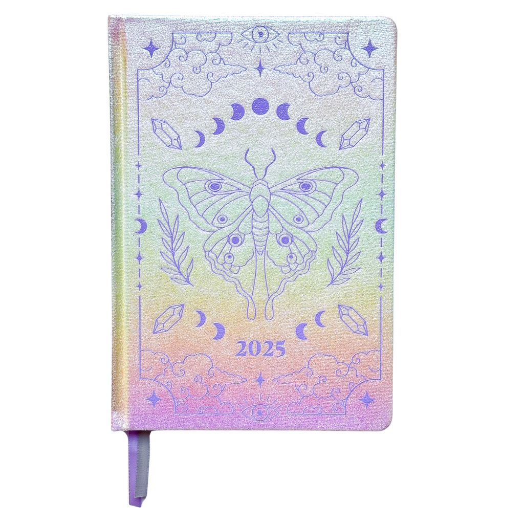 2025 Lunar Insights Planner - many moons lunar planner 2025 - Goddess Provisions