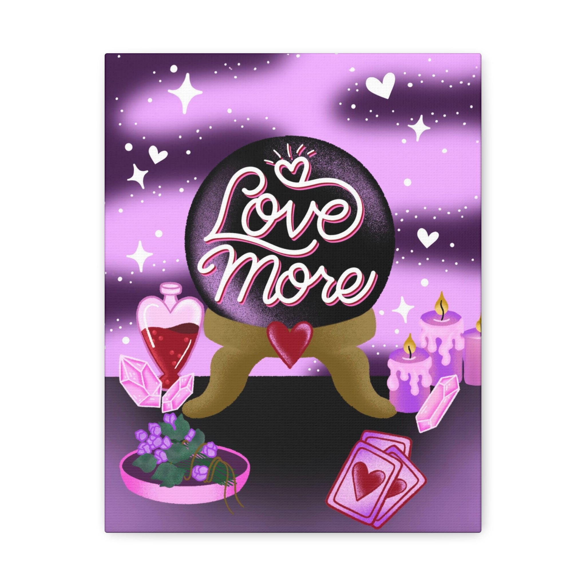 Love More Canvas Gallery Wraps