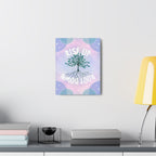 Rise Up Root Down Tree Canvas Gallery Wraps