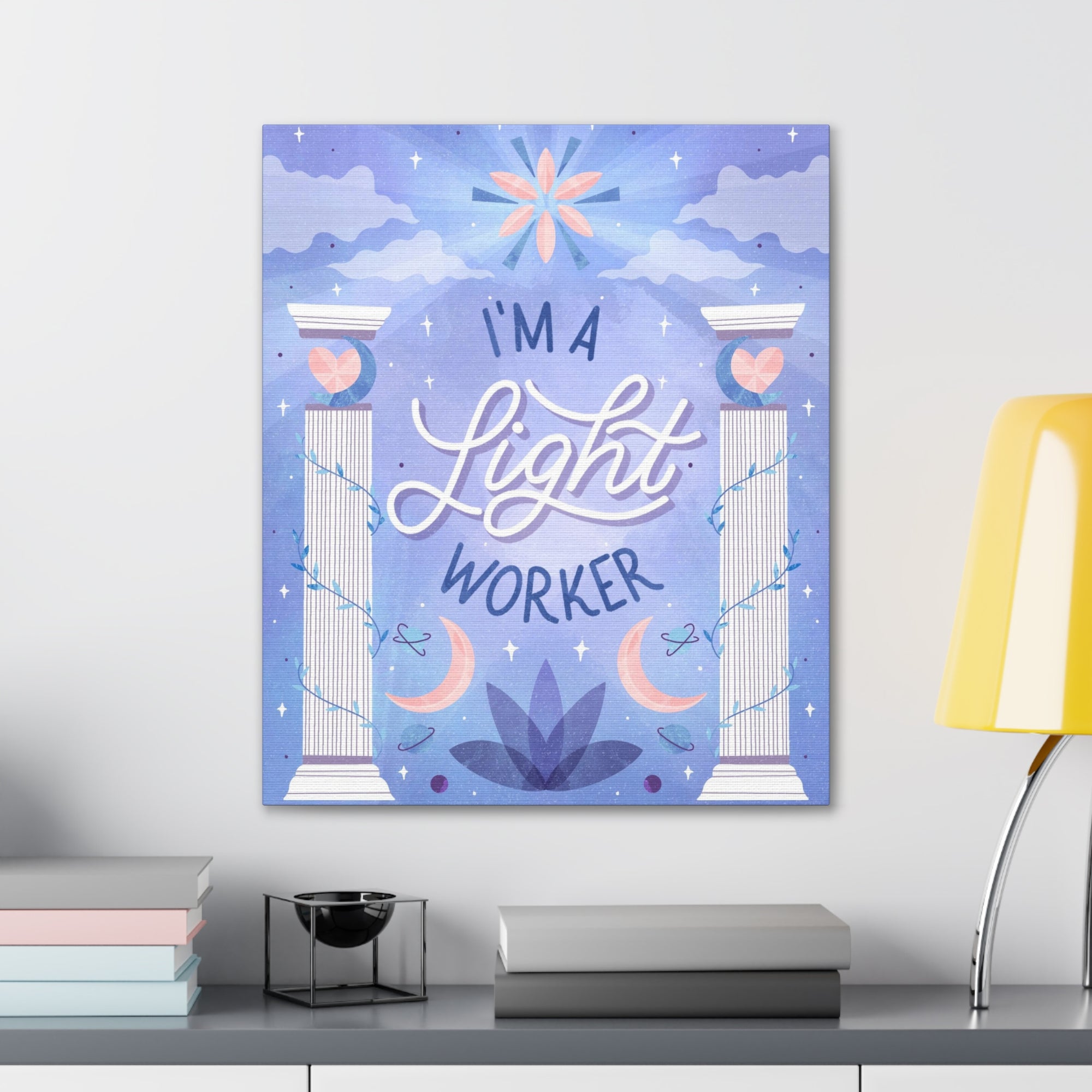 I&#39;m a Light Worker Canvas Gallery Wraps