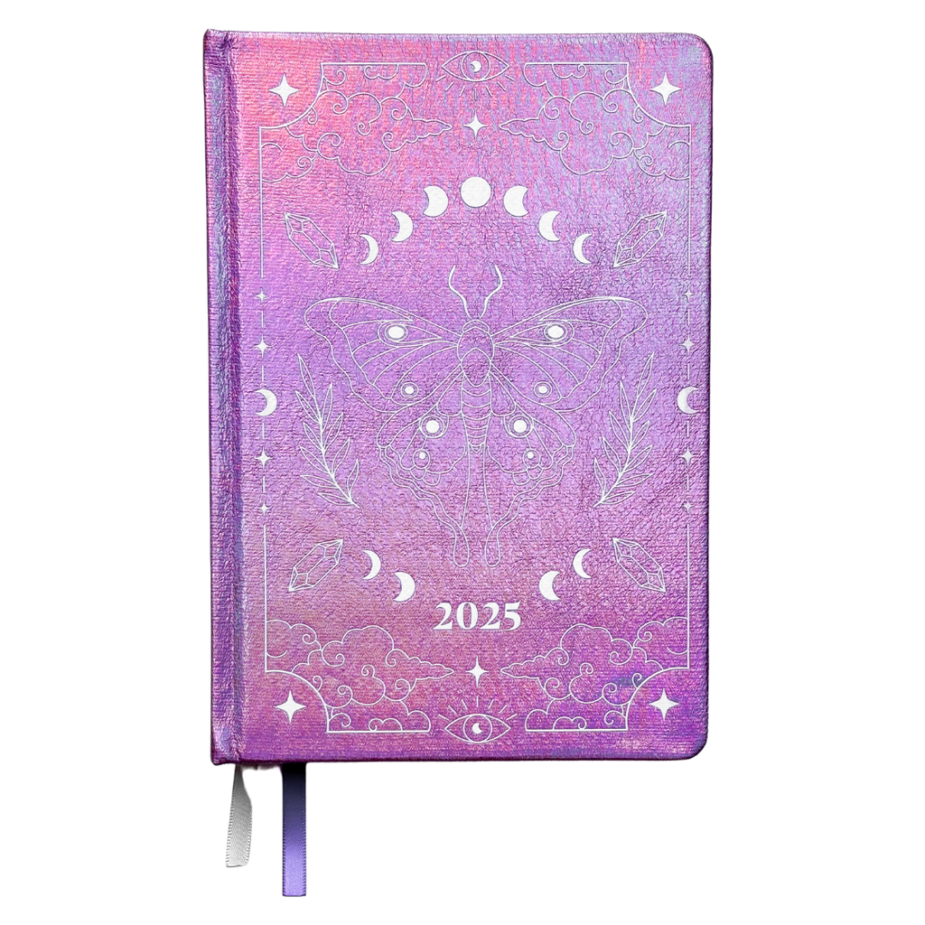 2025 Lunar Insights Planner - many moons lunar planner 2025 - Goddess Provisions