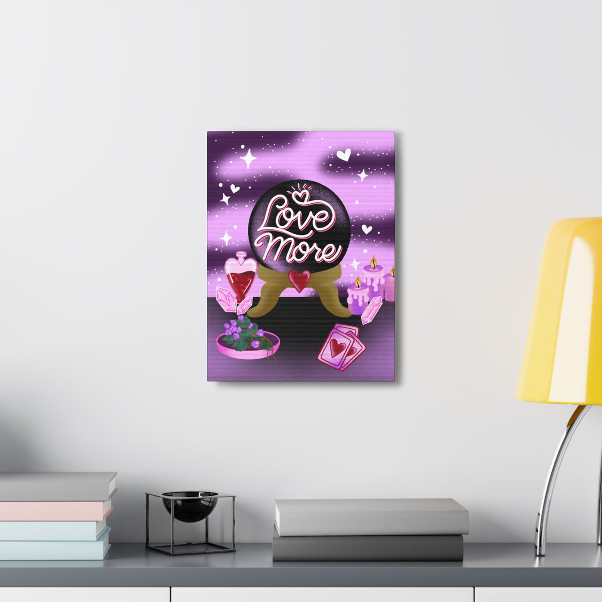 Love More Canvas Gallery Wraps