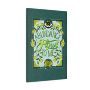 Abundance Flows to Me Canvas Gallery Wraps