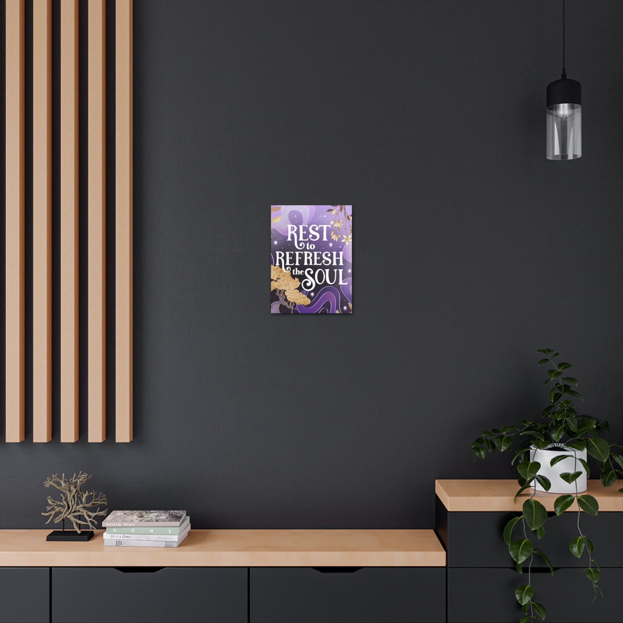 Rest to Refresh the Soul Canvas Gallery Wraps