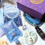Blue Moon Mist by October Occult available at Goddess Provisions.