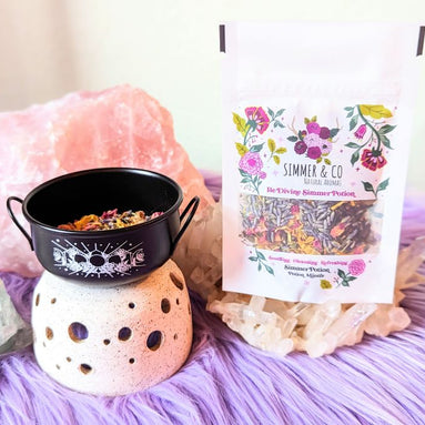 Be Divine Simmer Potion by Simmer & Co. available at Goddess Provisions.