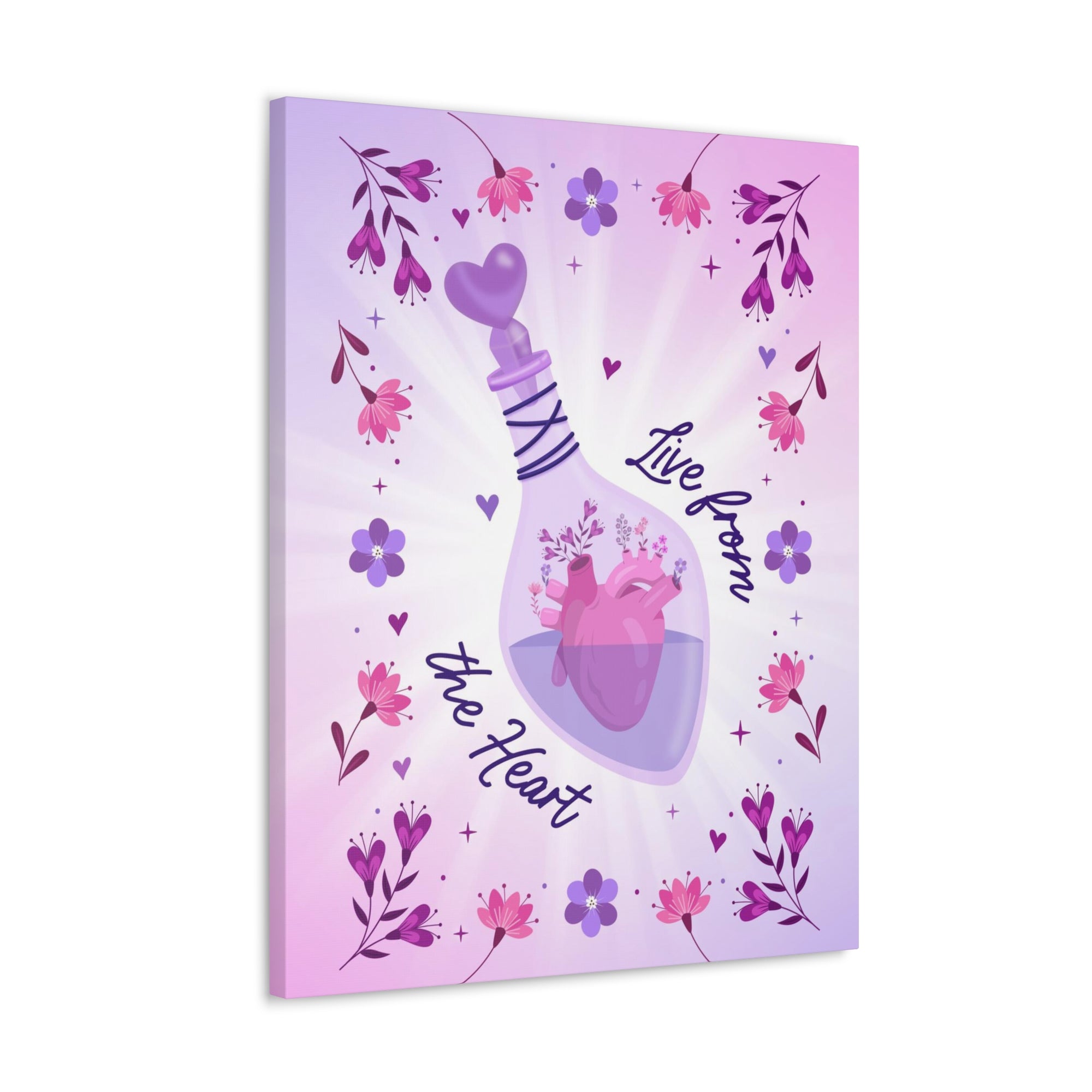Live From the Heart Canvas Gallery Wraps