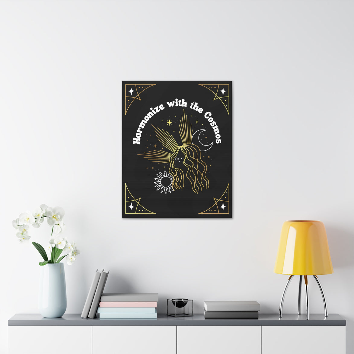 Harmonize With the Cosmos Canvas Gallery Wraps