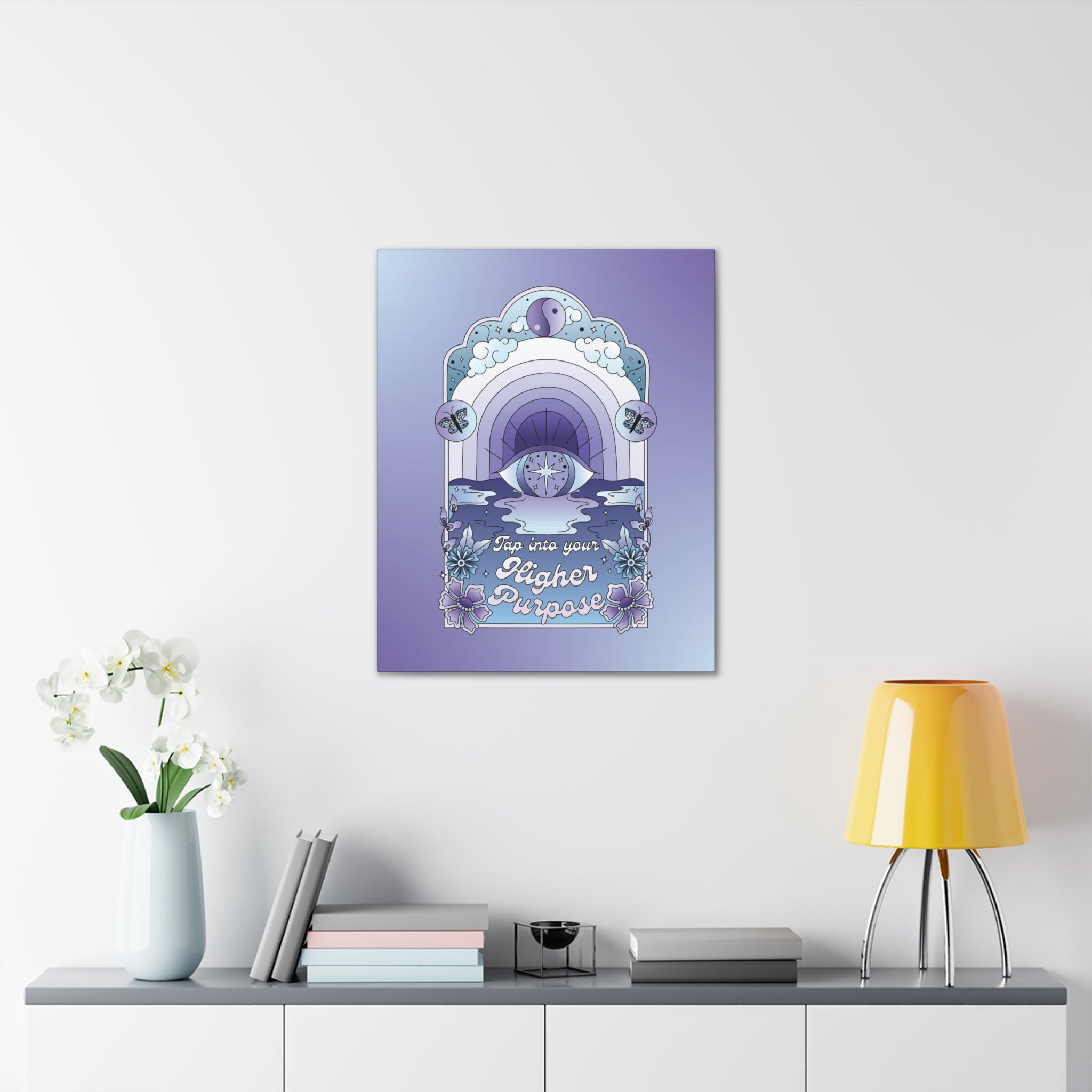 Tap Into Your Higher Purpose Canvas Gallery Wraps