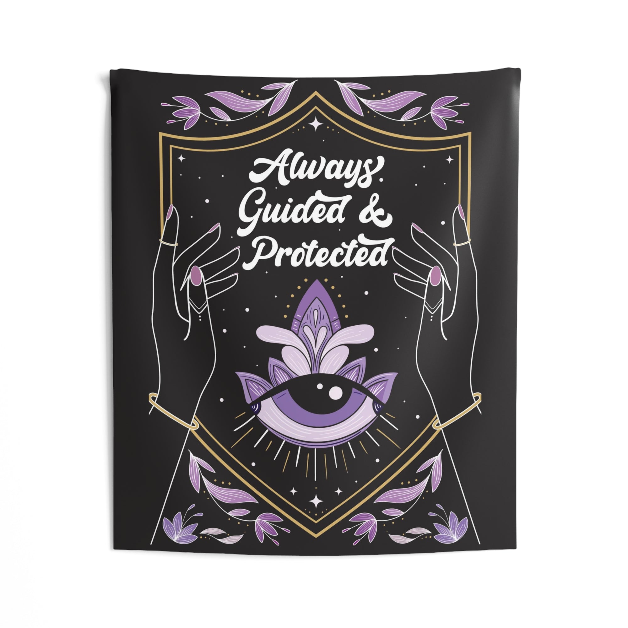 Always Guided &amp; Protected Tapestry