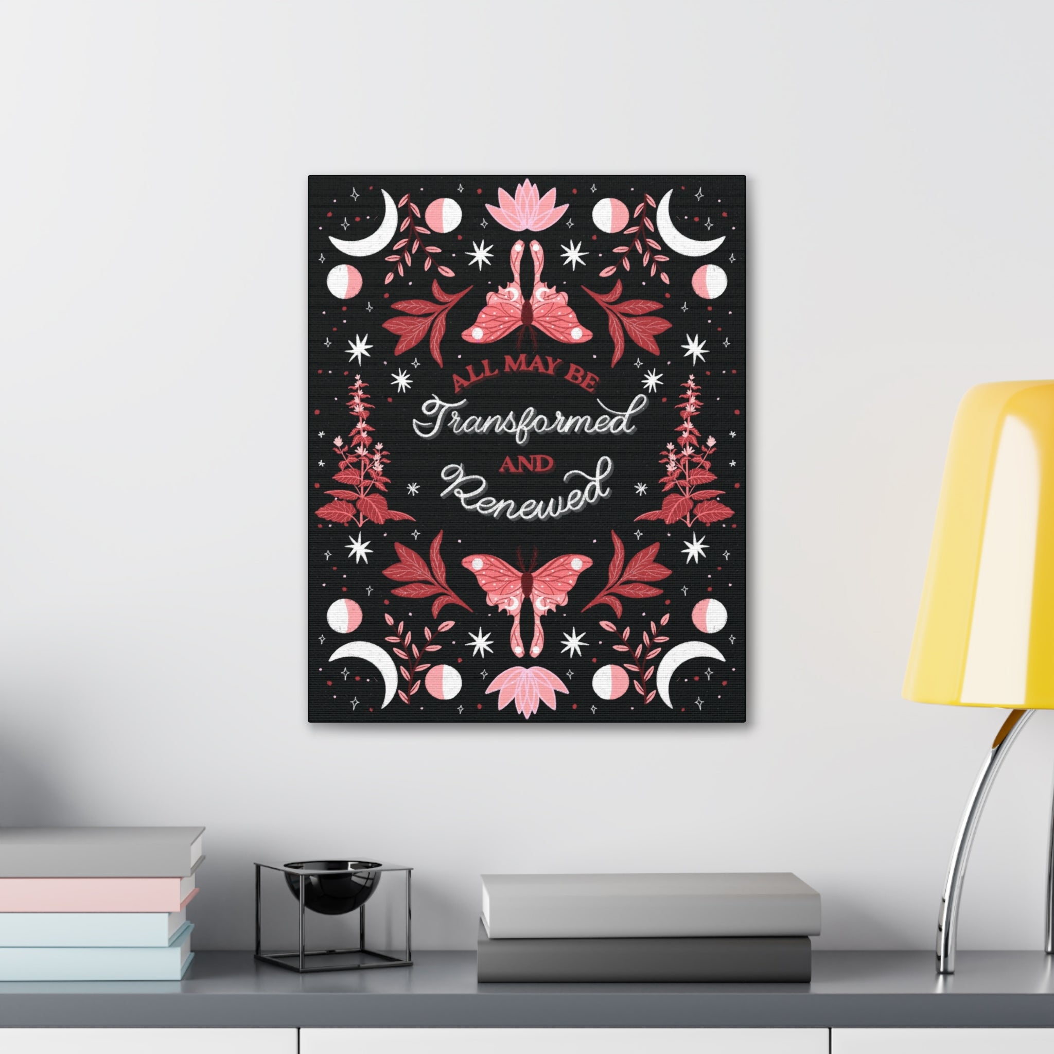 All May Be Transformed & Renewed Canvas Gallery Wraps